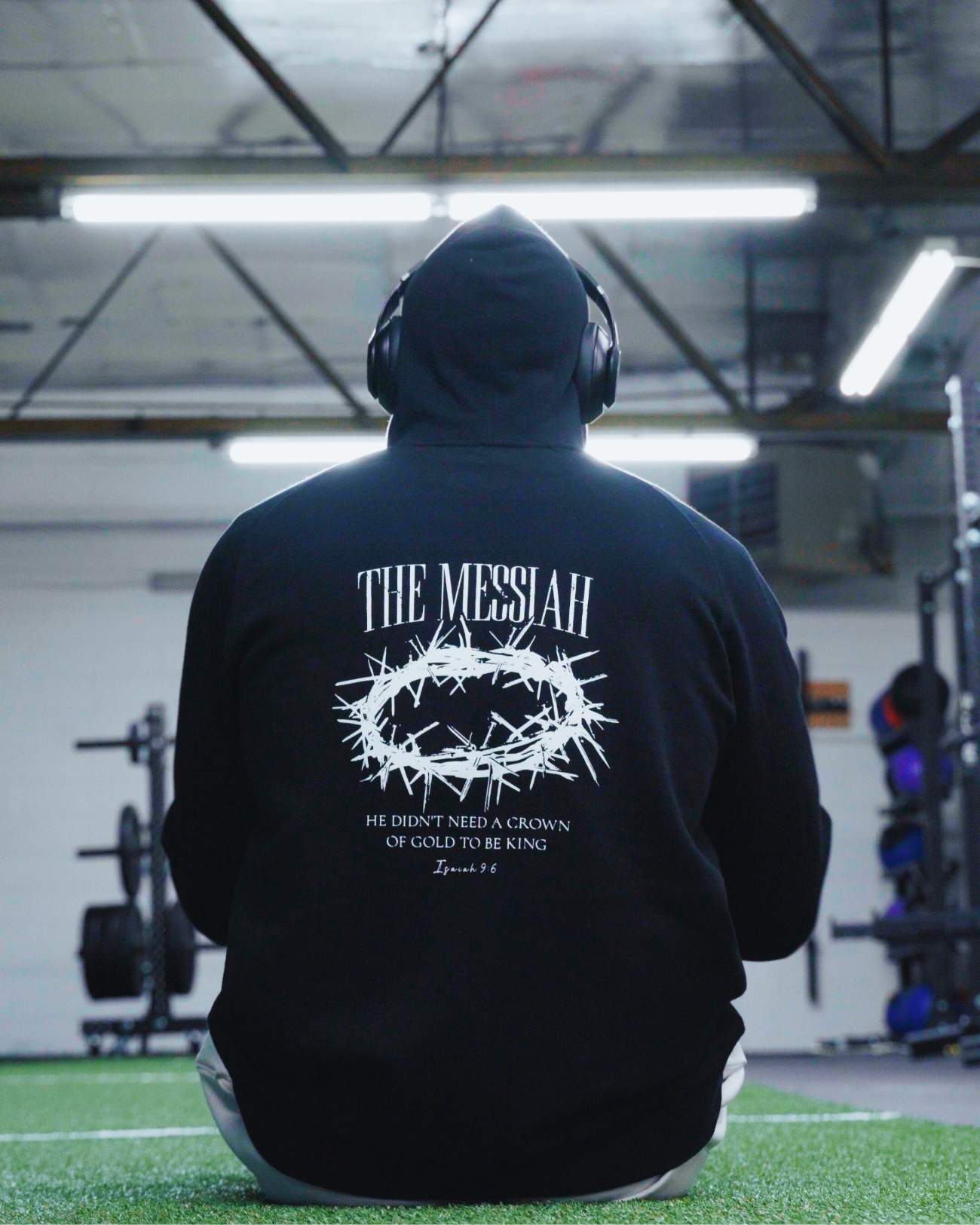 The Messiah Hoodie - Black