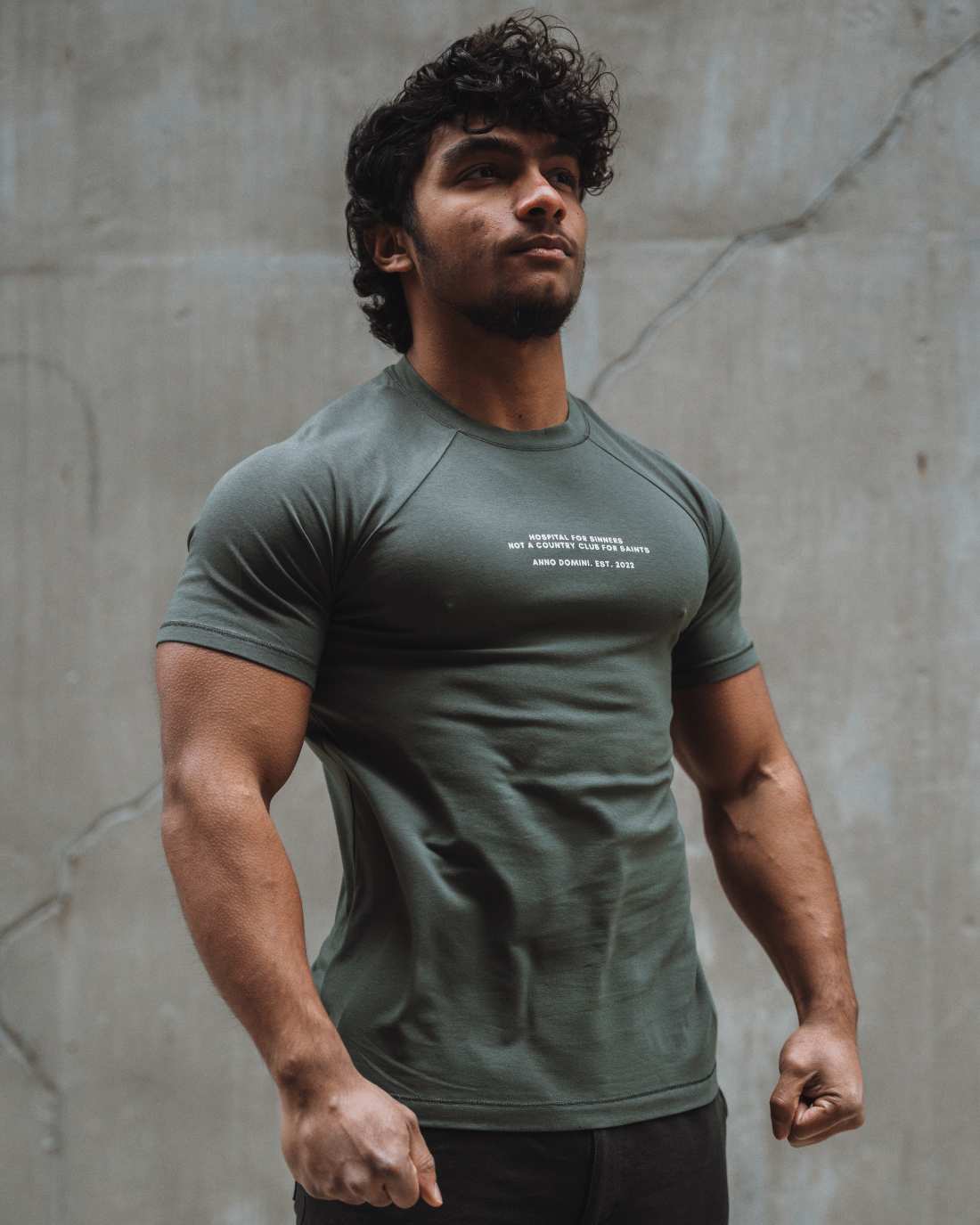 Hospital For Sinners Performance Tee - Olive