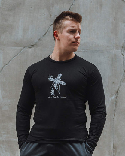 Atonement Long Sleeve Tee - Black