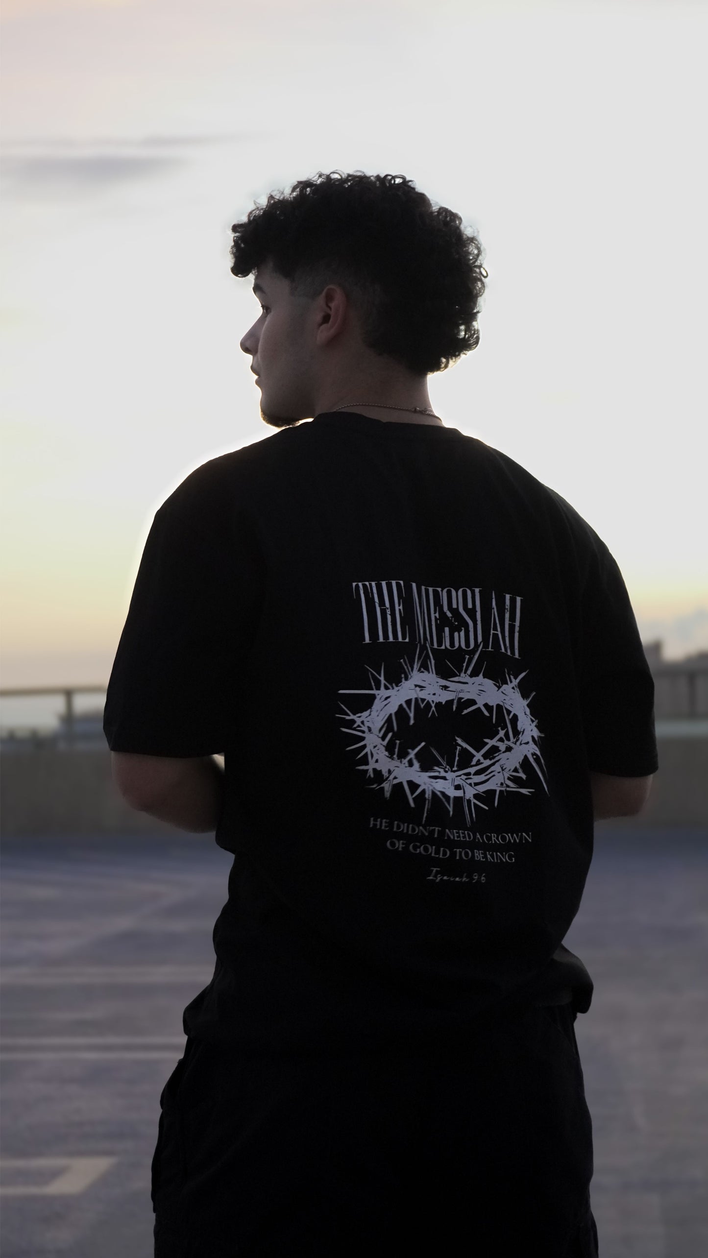 The Messiah Tee - Black