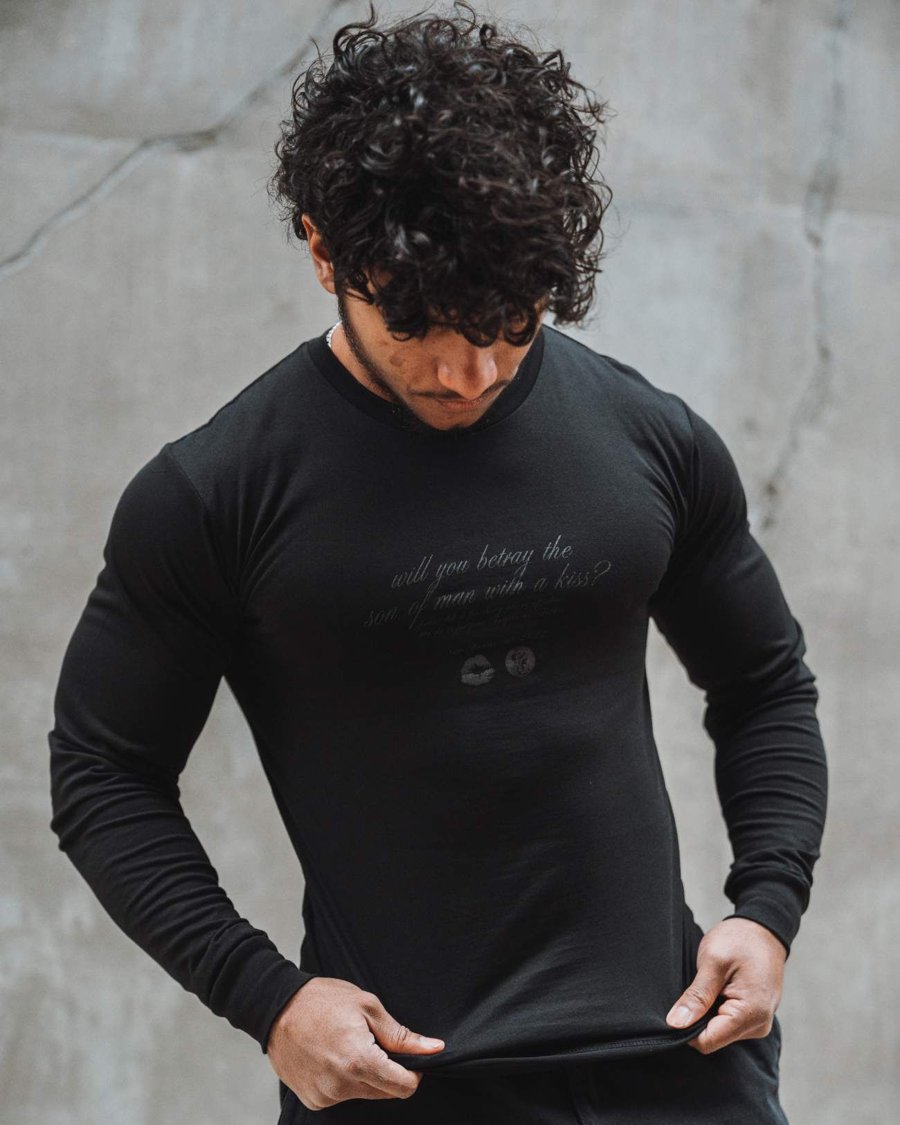 Repentance Long Sleeve Tee - Black