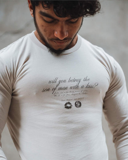 Repentance Long Sleeve Tee - Bone