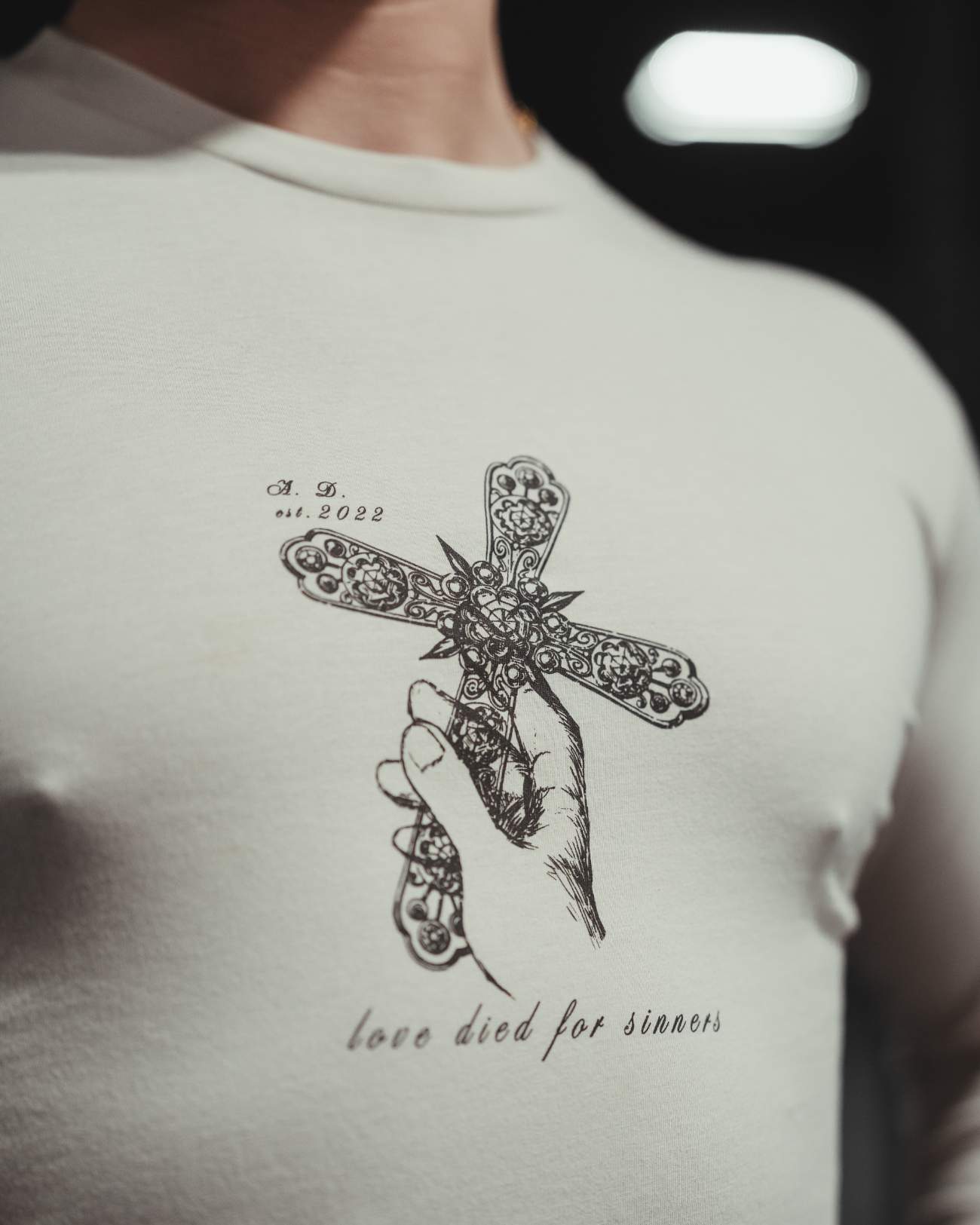 Atonement Long Sleeve Tee - Bone