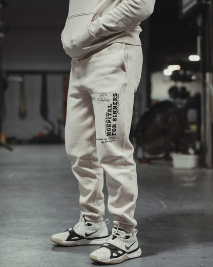 Hospital For Sinners Sweatpants - Bone