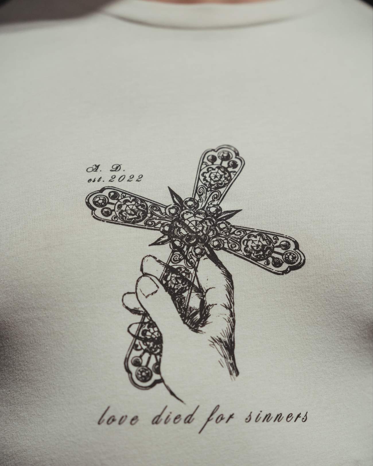 Atonement Long Sleeve Tee - Bone