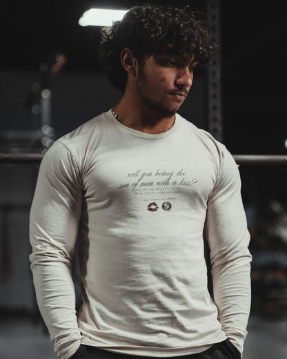 Repentance Long Sleeve Tee - Bone