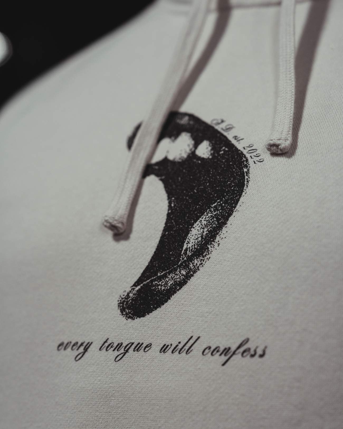 Confession Hoodie - Bone