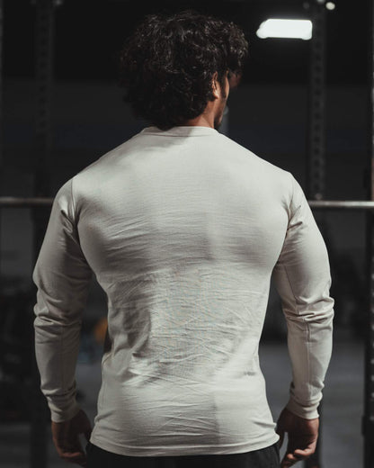 Repentance Long Sleeve Tee - Bone