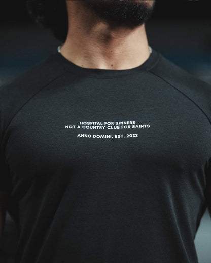 Hospital For Sinners Performance Tee - Black