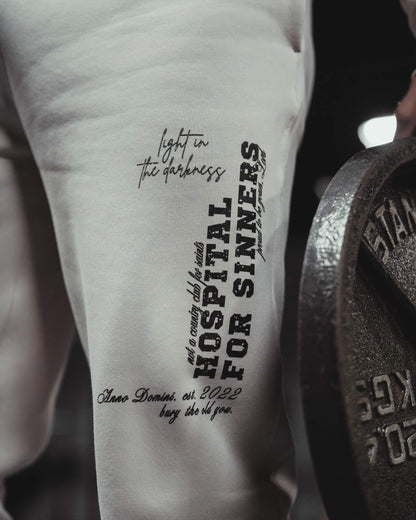 Hospital For Sinners Sweatpants - Bone