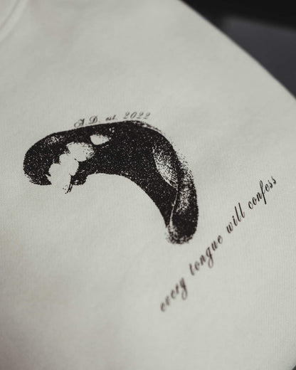 Confession Hoodie - Bone