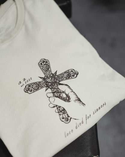 Atonement Long Sleeve Tee - Bone