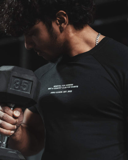 Hospital For Sinners Performance Tee - Black