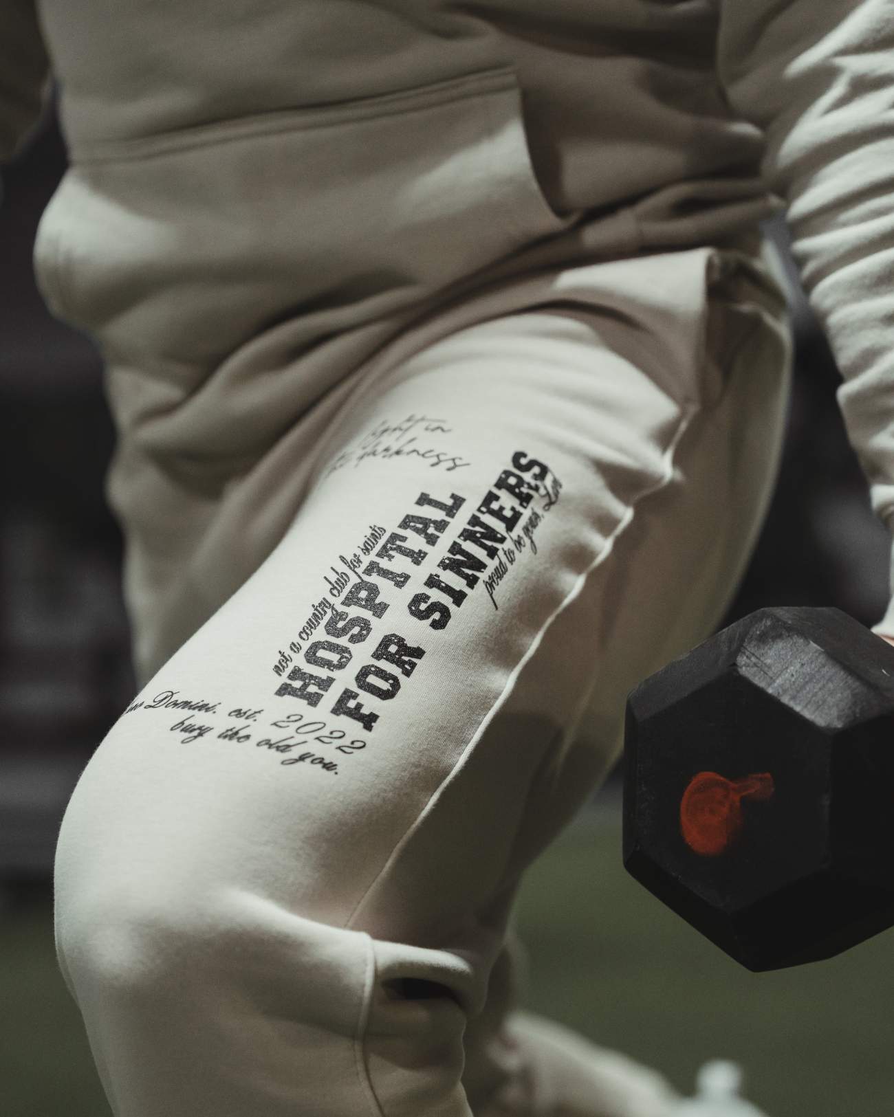 Hospital For Sinners Sweatpants - Bone