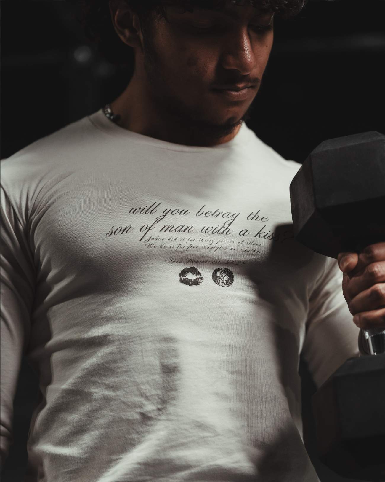 Repentance Long Sleeve Tee - Bone