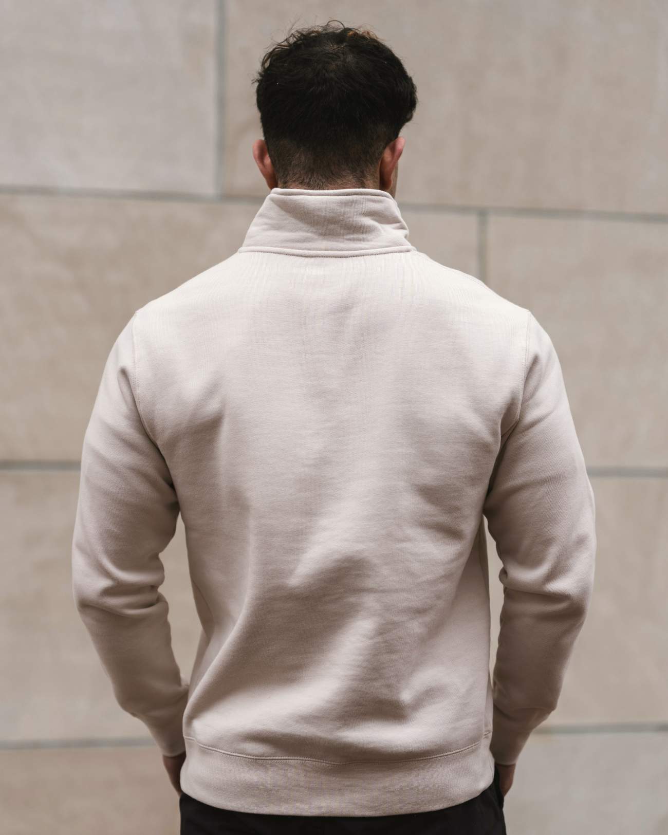 Alive In Christ Quarter Zip - Bone