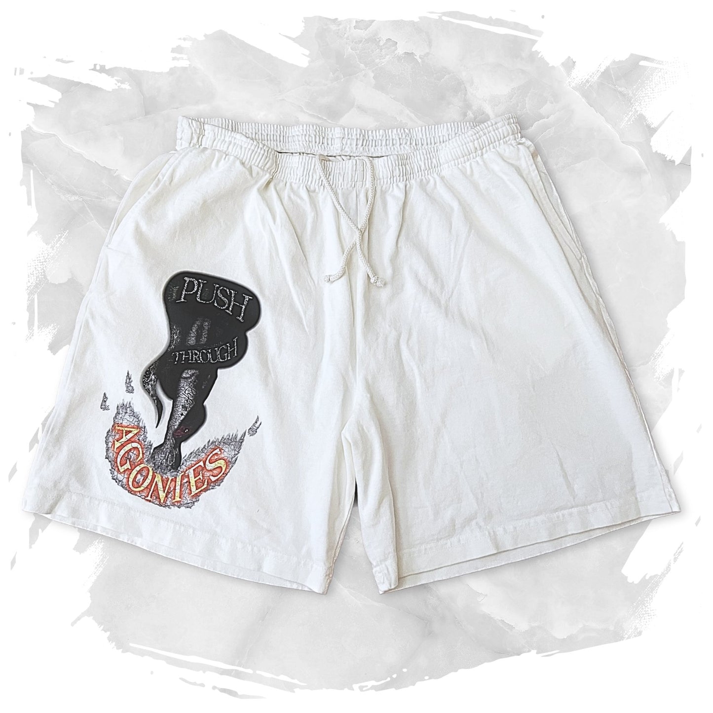 Agonies Shorts - Cream