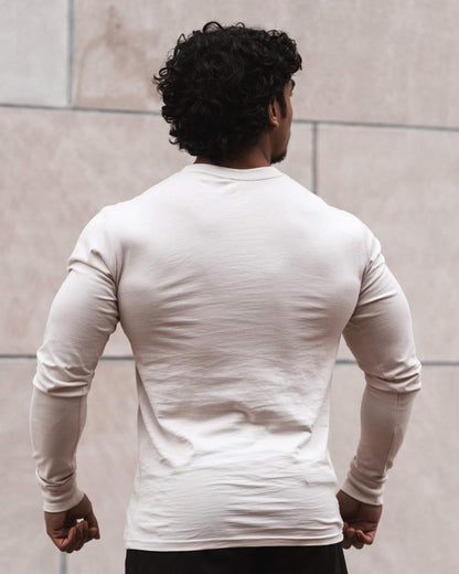 It Is Finished Long Sleeve Tee - Bone