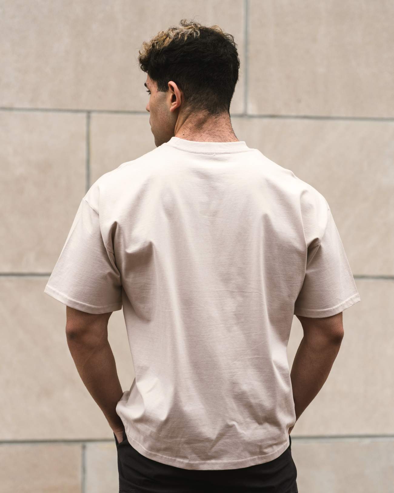 It Is Finished Oversized Tee - Bone