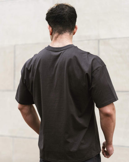 It Is Finished Oversized Tee - Coal