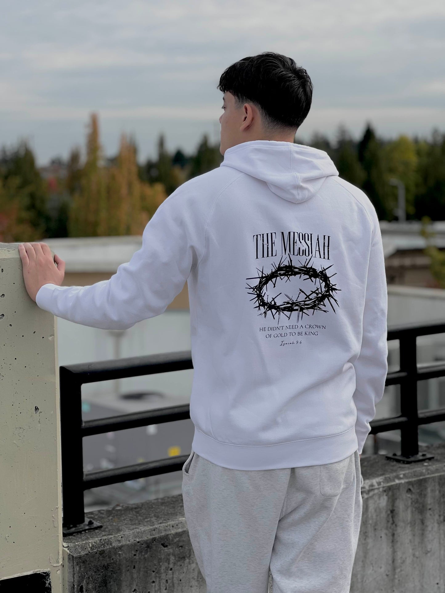 The Messiah Hoodie - White