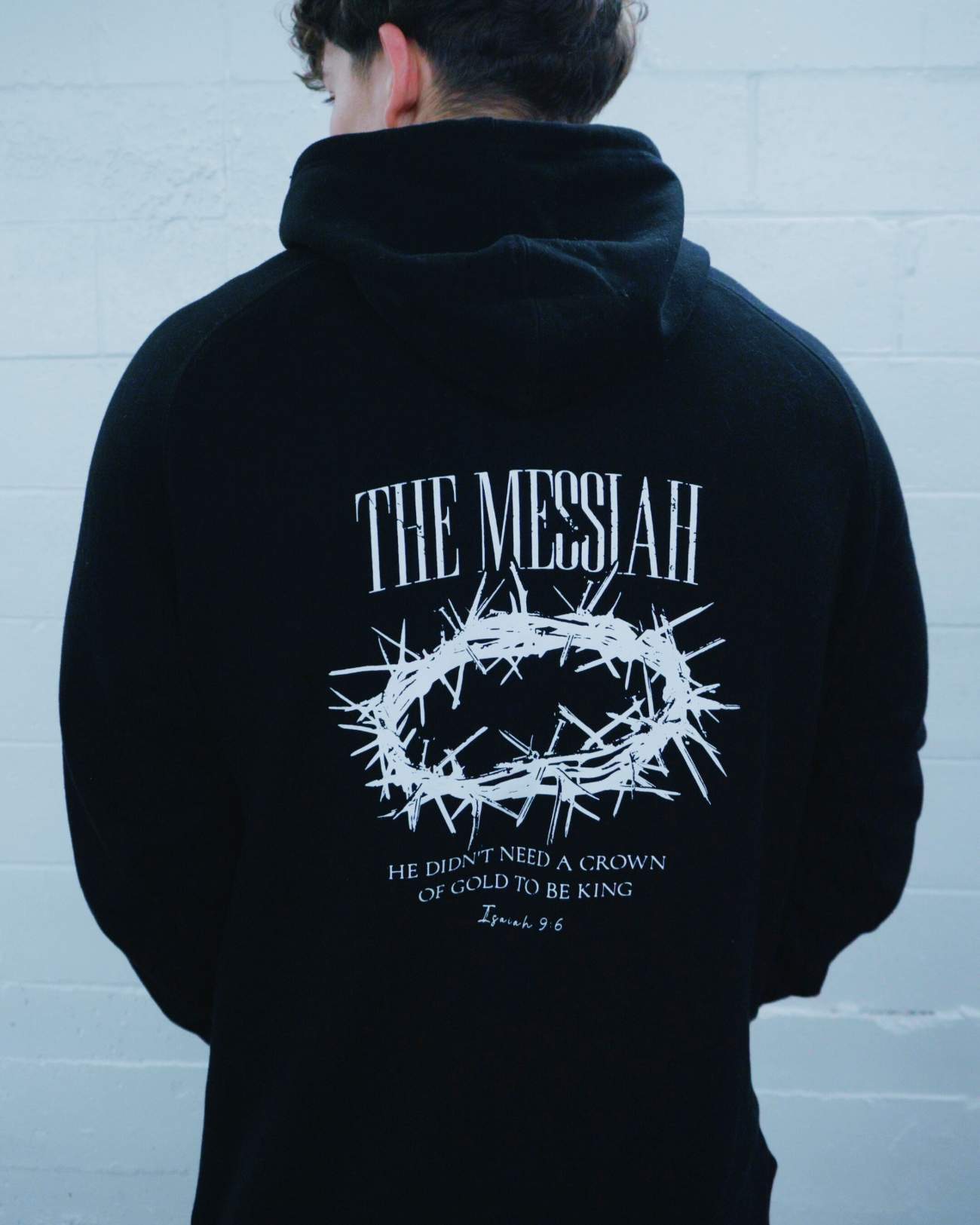 The Messiah Hoodie - Black