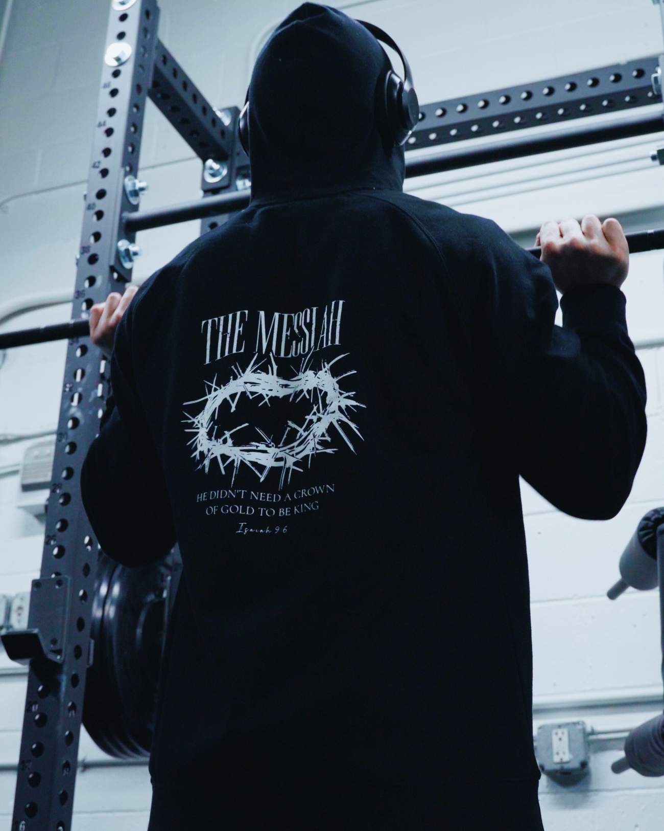 The Messiah Hoodie - Black