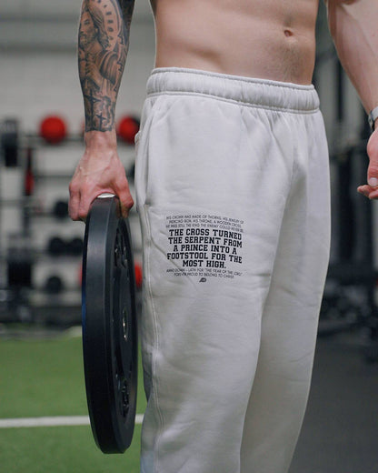 Most High Oversized Sweatpants - Bone