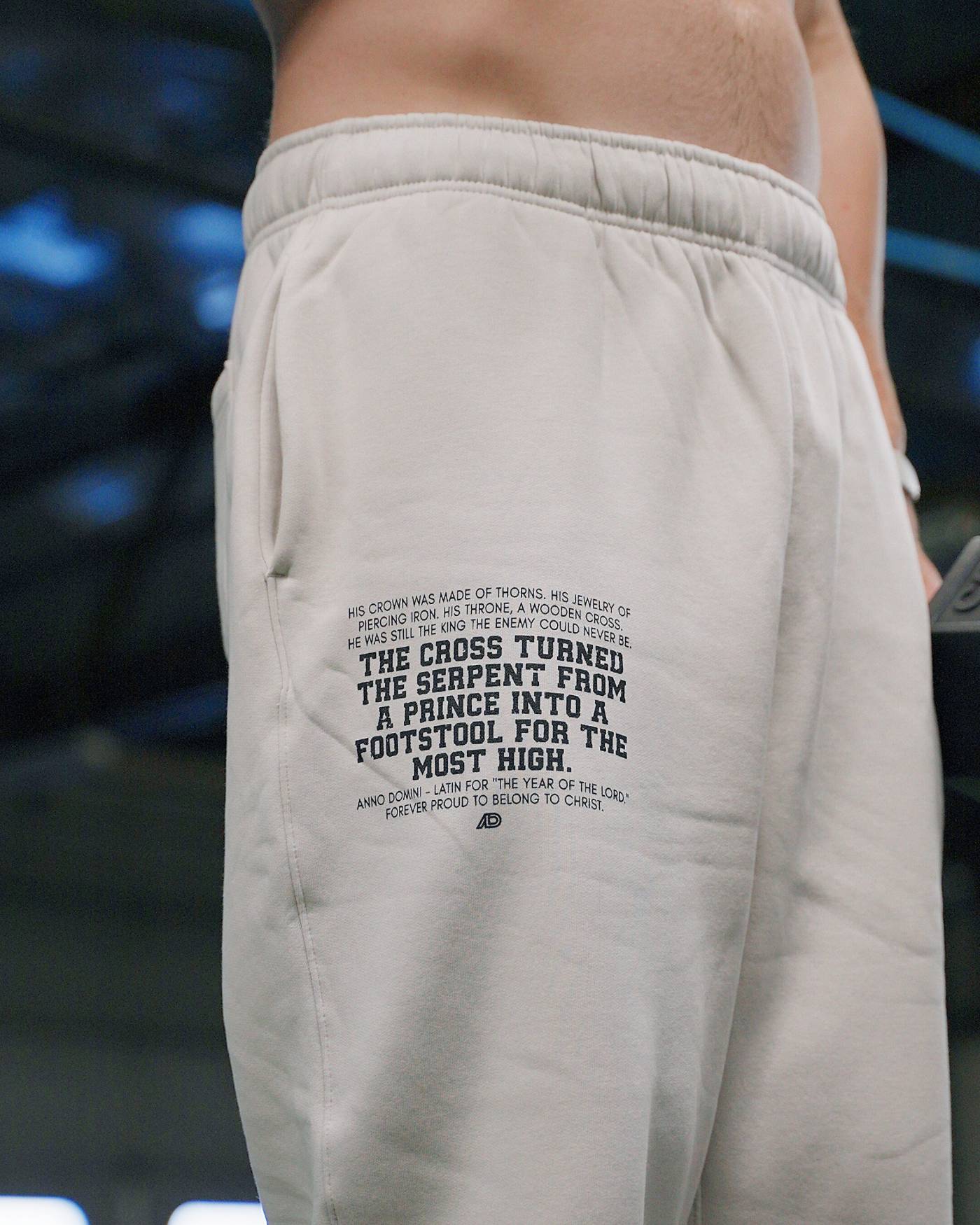 Most High Oversized Sweatpants - Bone