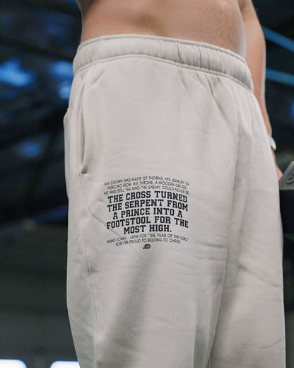 Most High Oversized Sweatpants - Bone