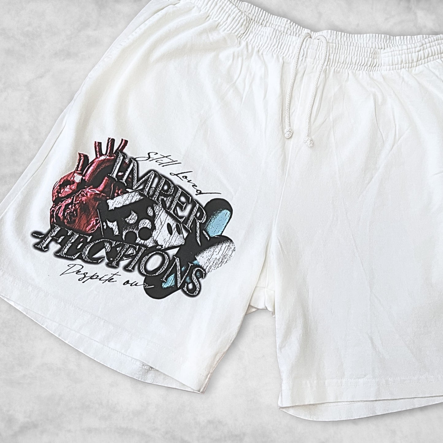 Forgiven Shorts - White